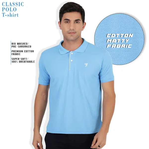 Light_Blue_Cotton_Premium_Fabric_Polo_T_Shirt_For_Men