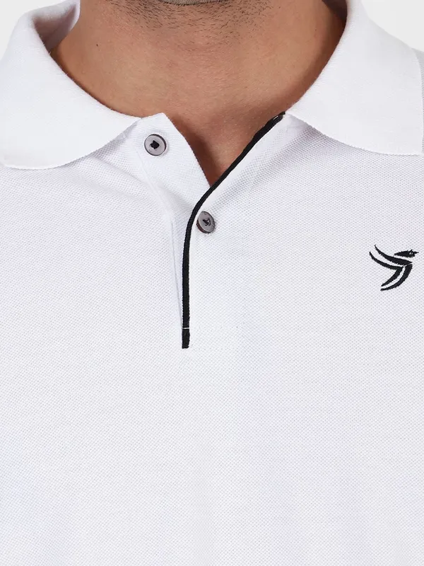 White_Cotton_Premium_Fabric_Polo_T_Shirt_For_Men
