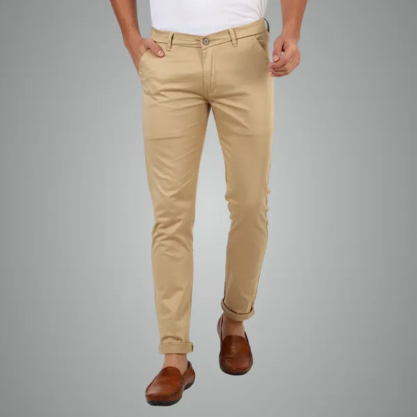 Cream_Poplin_Laffer_Premium_Fabric_Chinos_For_Men