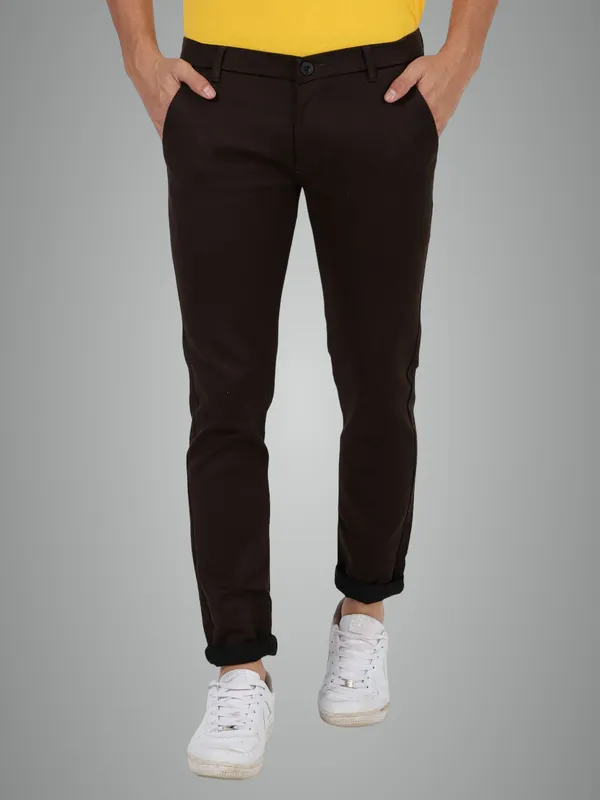 Brown_Poplin_Laffer_Premium_Fabric_Chinos_For_Men