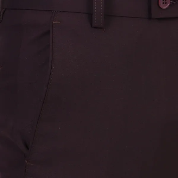 Wine_Terry_Rayon_Premium_Fabric_Trousers_For_Men