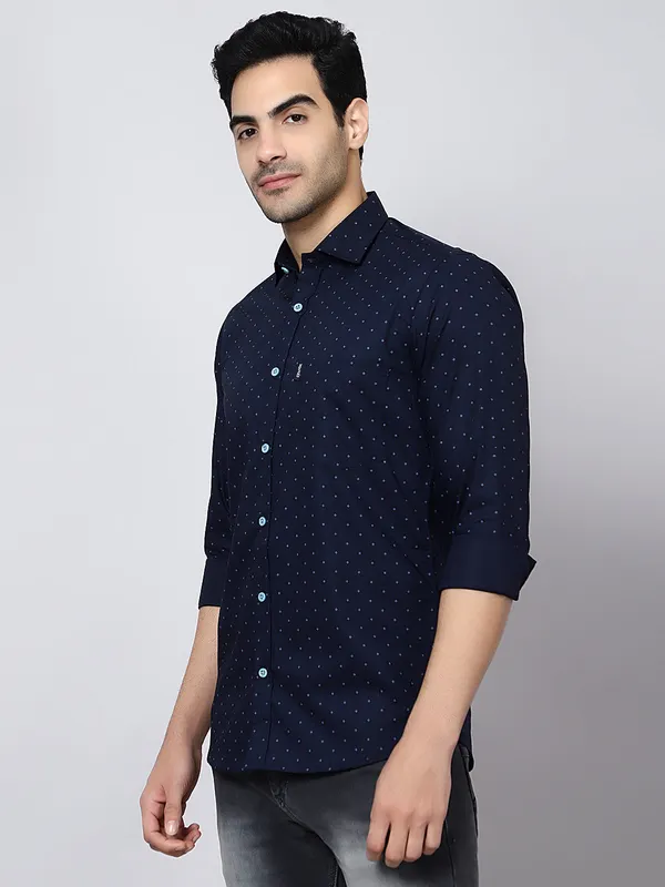 Blue_Full_Sleeves_Cotton_Premium_Fabric_Casual_Shirt_For_Men