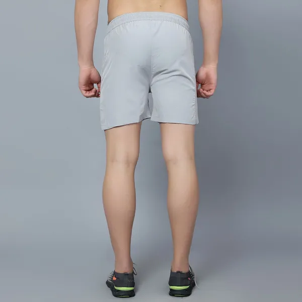 Grey_Four_Way_Premium_Fabric_Shorts_For_Men
