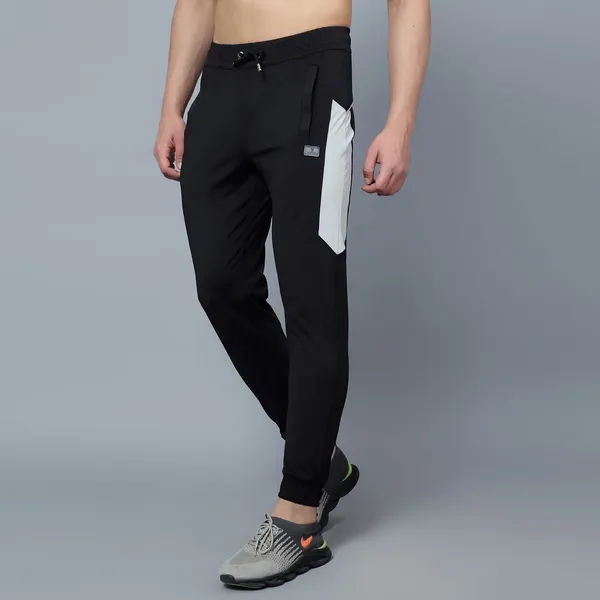 Black_Four_Way_Premium_Fabric_Jogger_For_Men