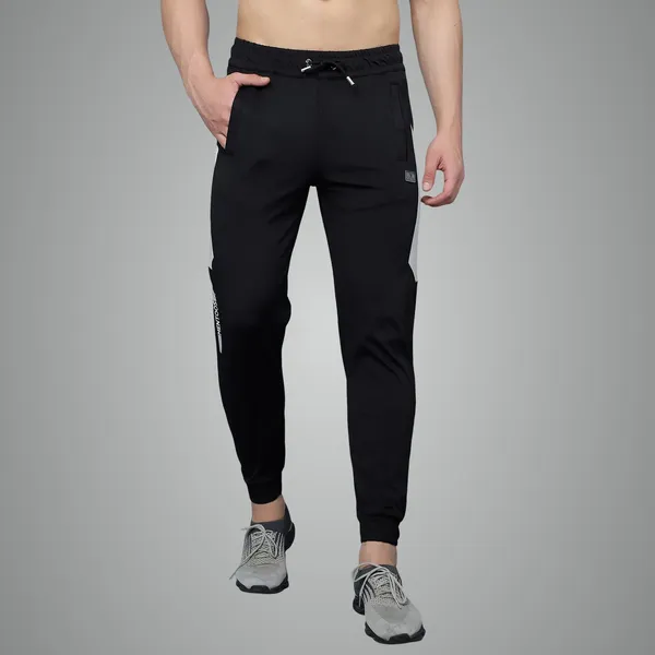 Black_Four_Way_Premium_Fabric_Jogger_For_Men