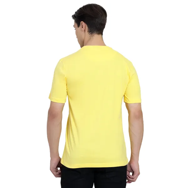 Yellow_Cotton_Premium_Fabric_T_Shirt_For_Men