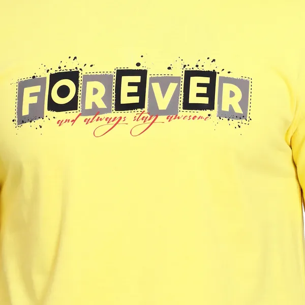 Yellow_Cotton_Premium_Fabric_T_Shirt_For_Men