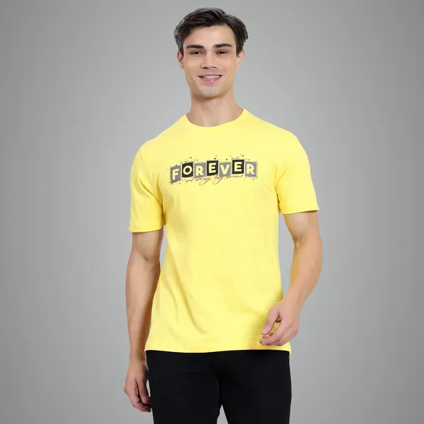 Yellow_Cotton_Premium_Fabric_T_Shirt_For_Men