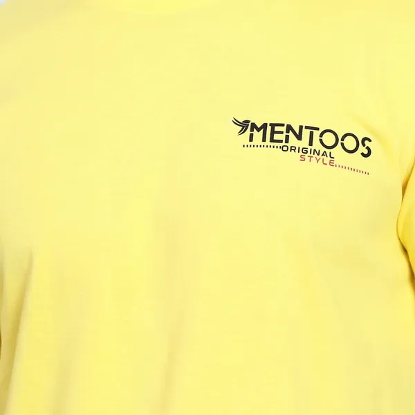 Yellow_Cotton_Premium_Fabric_T_Shirt_For_Men