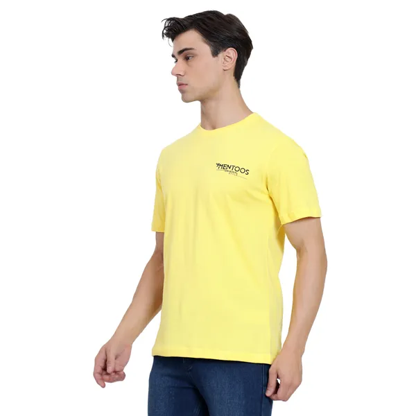 Yellow_Cotton_Premium_Fabric_T_Shirt_For_Men