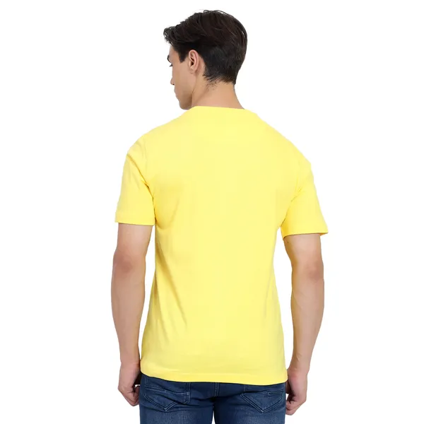 Yellow_Cotton_Premium_Fabric_T_Shirt_For_Men