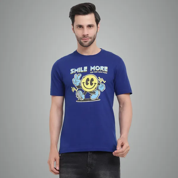 Blue_Cotton_Premium_Fabric_T_Shirt_For_Men