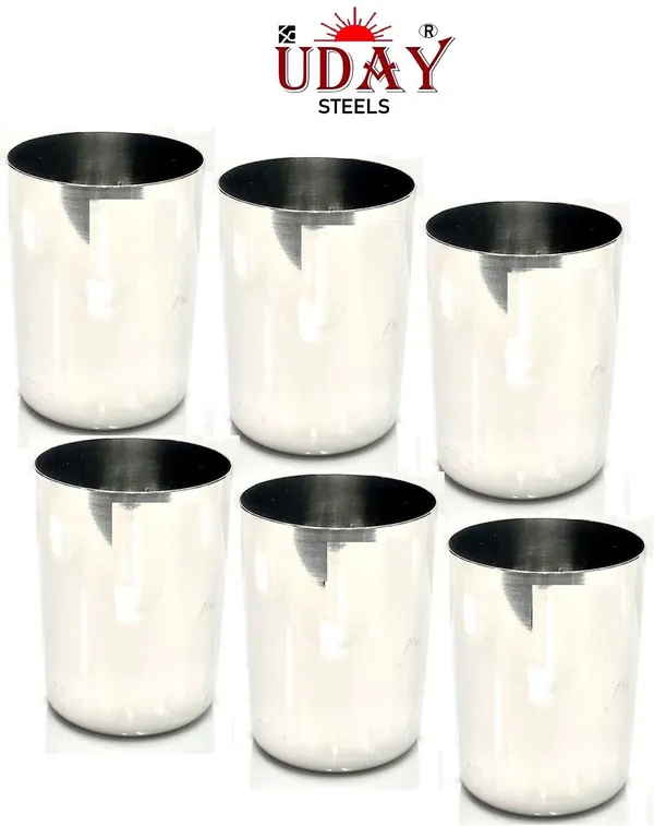 Silver_Pipe_Glass_Big_6Pc_Glass_Set_Water_Juice_Glass_300_Ml_Silver_Pack_Of_6