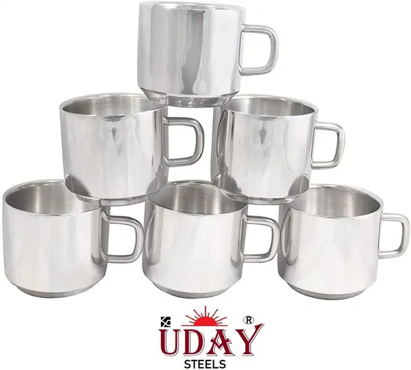 Silver_Ss_Cup_Set_Dw_6_Pc_Stainless_Steel_Coffee_Mug_180Ml_Pack_Of_6
