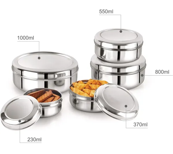 STEEL_PURI_DABBA_6X9_(Pack_of_5,_Silver)