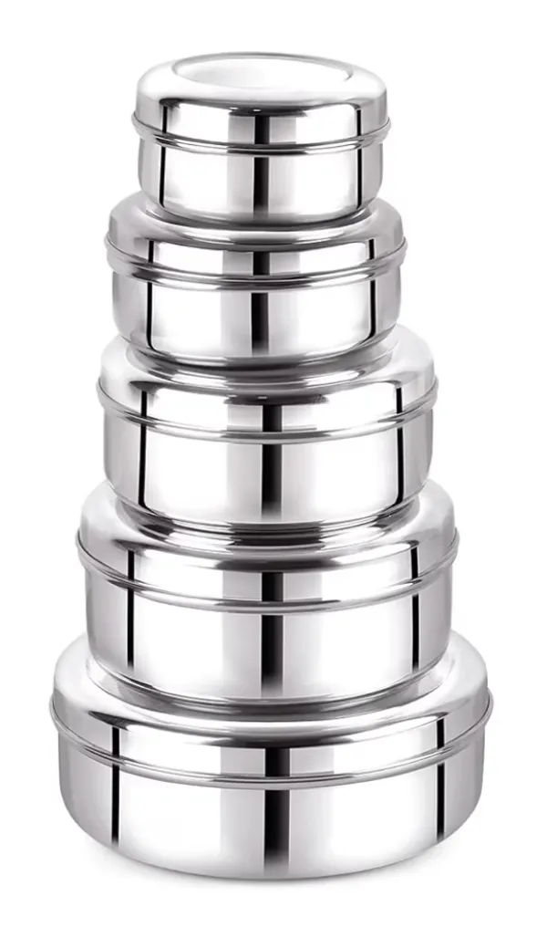 STEEL_PURI_DABBA_6X9_(Pack_of_5,_Silver)