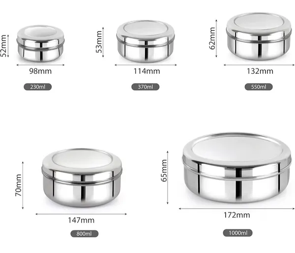 STEEL_PURI_DABBA_6X9_(Pack_of_5,_Silver)