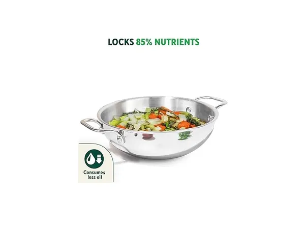 Steel_Kadai_23_Cm_Diameter_With_Lid_1.25_L_Capacity_Stainless_Steel_Aluminium_Stainless_Steel_Induction_Bottom