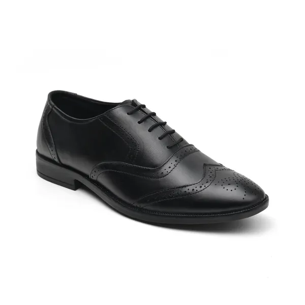 Vero_Black_Oxford_Brogue_Casual_Cum_Formal_Leather_Shoes_For_Men