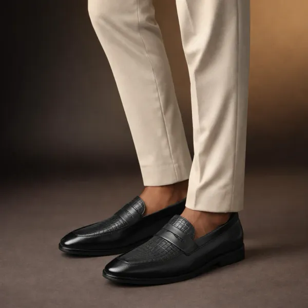Apex_Black_Formal_Leather_Penny_Loafers_For_Men