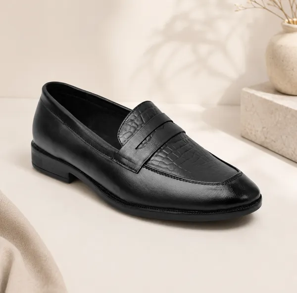 Apex_Black_Formal_Leather_Penny_Loafers_For_Men