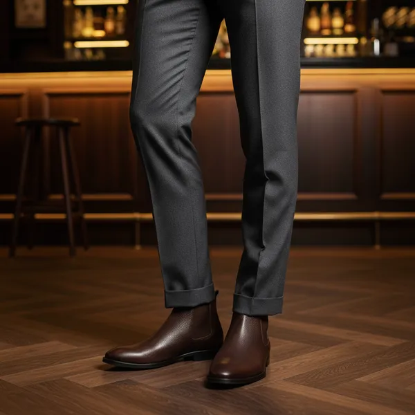 Kern_Brown_Genuine_Leather_Chelsea_Boots_For_Men