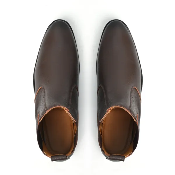 Kern_Brown_Genuine_Leather_Chelsea_Boots_For_Men
