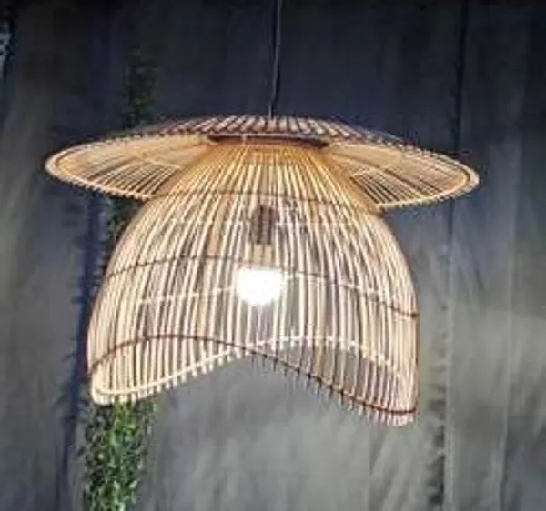 Brown_Rattan_Umbrella_Hanging_Lamp_For_Home_Decor