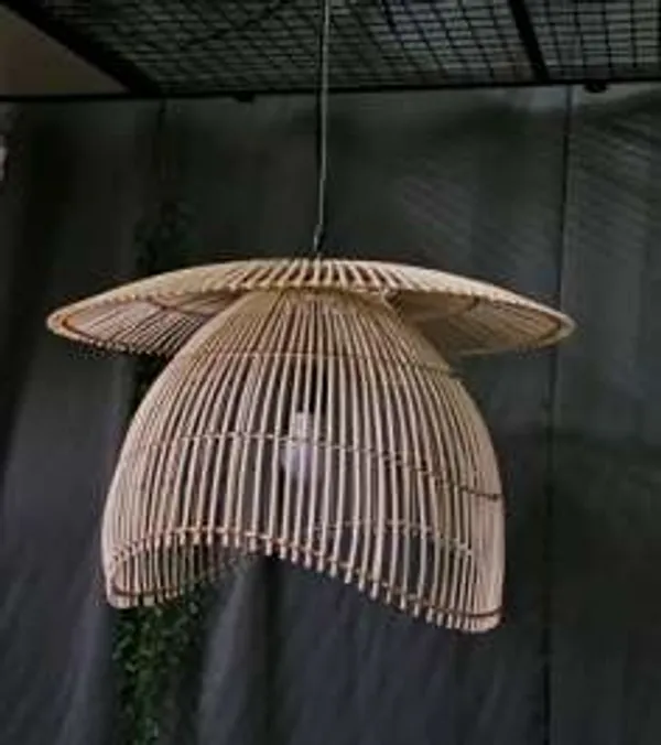 Brown_Rattan_Umbrella_Hanging_Lamp_For_Home_Decor