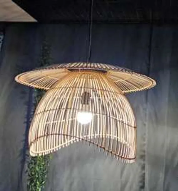 Brown_Rattan_Umbrella_Hanging_Lamp_For_Home_Decor