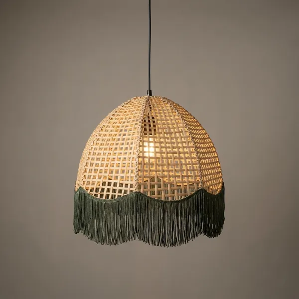 Brown_Rattan_Living_Room_Pendant_For_Home_Decor