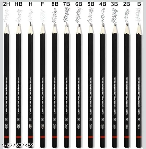 Black_Wood_Graphite_Charcoal_Rubber_Canvas_Fabric_Pencils_And_Drawing_For_Students