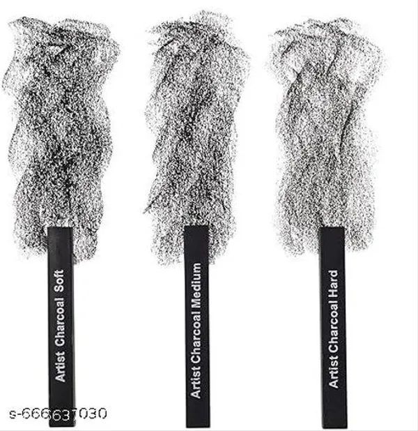 Black_Charcoal_Pencils_And_Drawing_For_Students