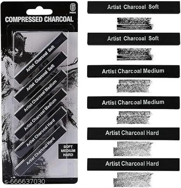 Black_Charcoal_Pencils_And_Drawing_For_Students