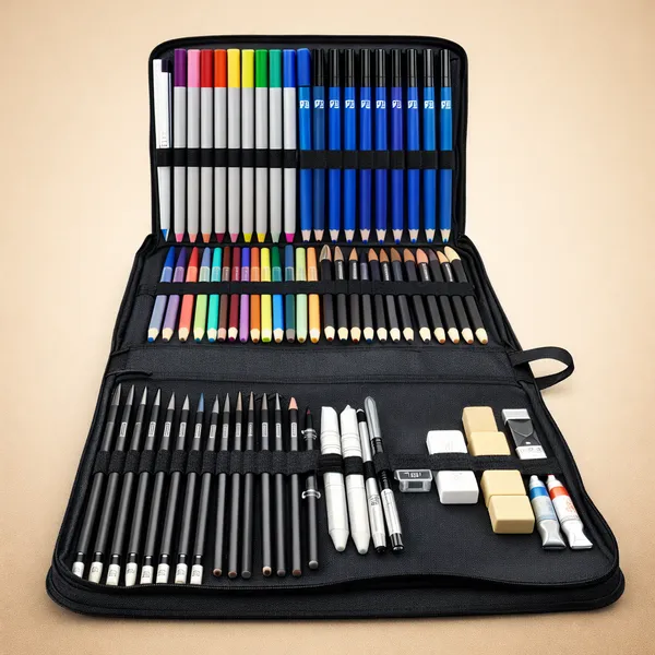 Multicolor_Wood_Graphite_Charcoal_Metallic_Pigments_Plastic_Art_And_Painting_Supplies_For_Students