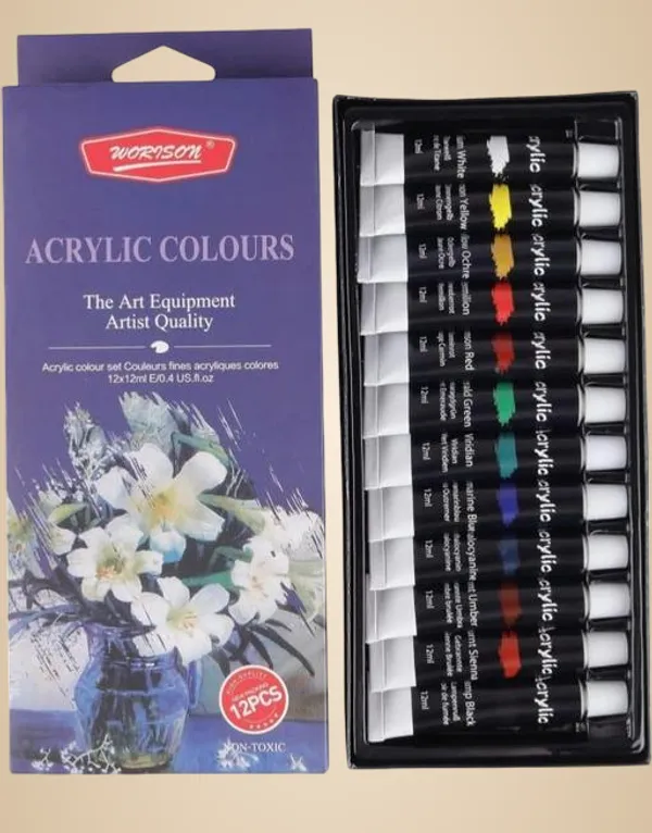 Multicolor_Acrylic_Polymer_Pigments_Plastic_Tubes_Art_And_Painting_Supplies_For_Students