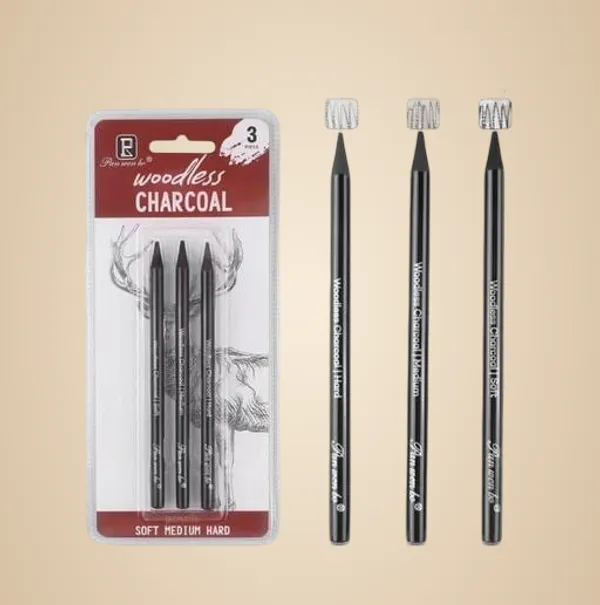 Black_Wood_Pencils_And_Drawing_For_Students