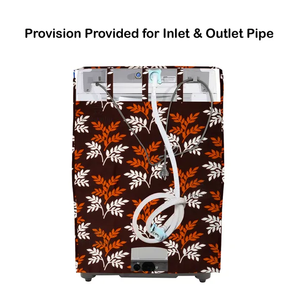 Brown_3-Layer_PolyesterFront_Loading_Washing_Machine_Cover_&_Fridge_Top_Cover_Set_For_Home