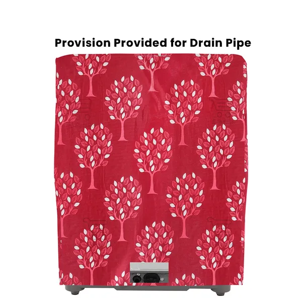 Maroon_3-Layer_PolyesterSemi-Automatic_Washing_Machine_Cover_&_Fridge_Top_Cover_Set_For_Home