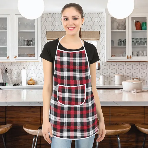 Multicolor_Polyester_Fabric_Kitchen_Apron_For_Home