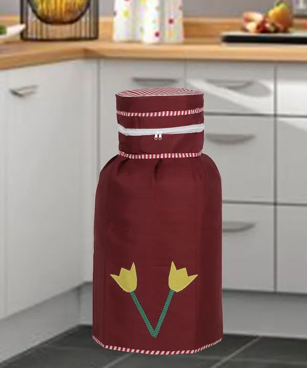 Red_Polyester_Fabric_Lpg_Gas_Cylinder_Cover_For_Home