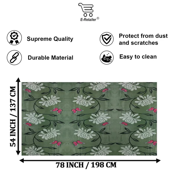 Green_Polyester_Fabric_Dining_Table_Cover_For_Home