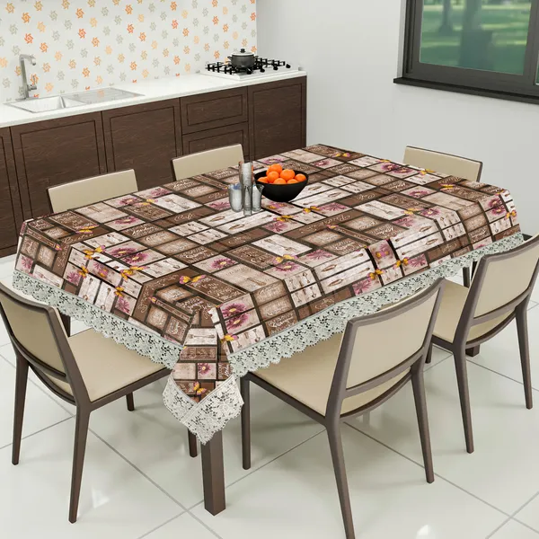 Brown_Polyester_Fabric_Dining_Table_Cover_For_Home