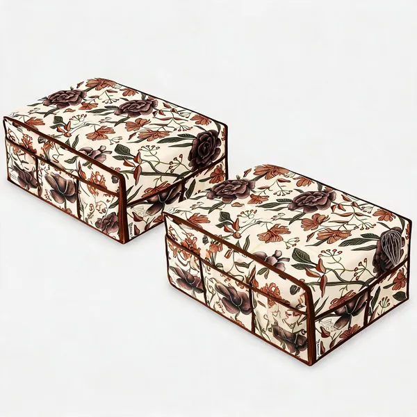 Brown_Polyester_Fabric_Microwave_Oven_Top_Cover_For_Home