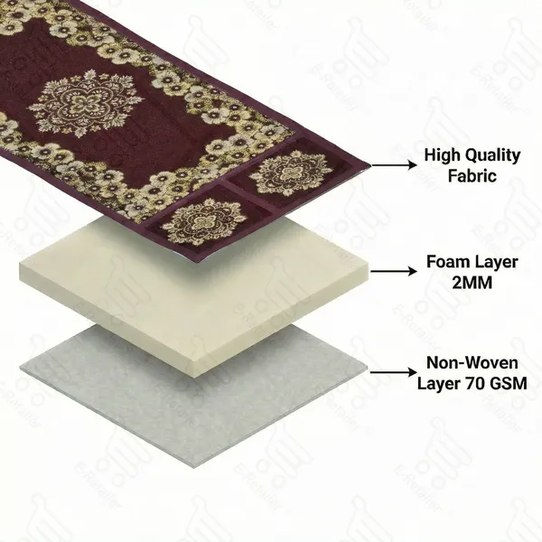 Maroon_Polyester_Fabric_Microwave_Oven_Top_Cover_For_Home