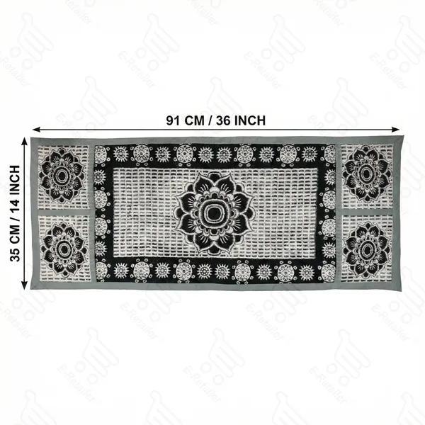 Black_Polyester_Fabric_Microwave_Oven_Top_Cover_For_Home