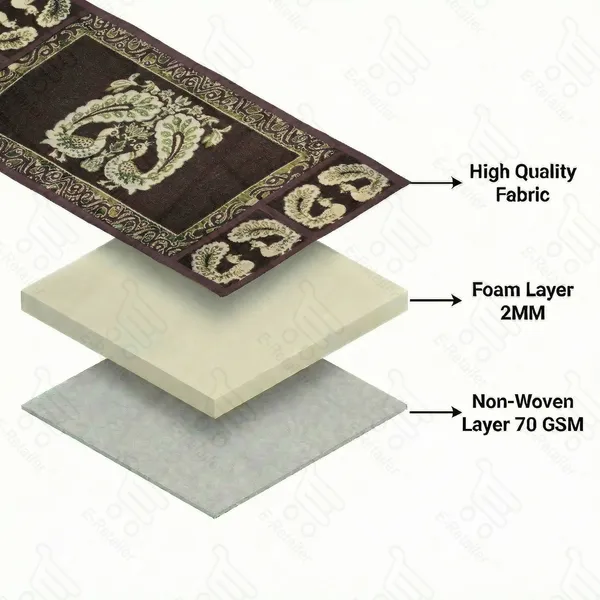 Brown_Polyester_Fabric_Microwave_Oven_Top_Cover_For_Home