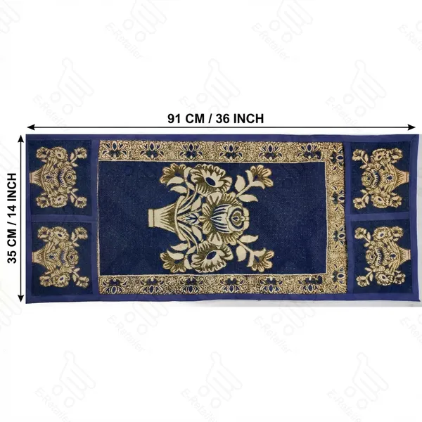 Blue_Polyester_Fabric_Microwave_Oven_Top_Cover_For_Home