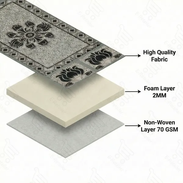 Black_Polyester_Fabric_Microwave_Oven_Top_Cover_For_Home