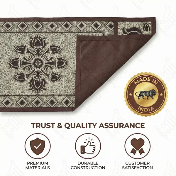 Brown_Polyester_Fabric_Microwave_Oven_Top_Cover_For_Home